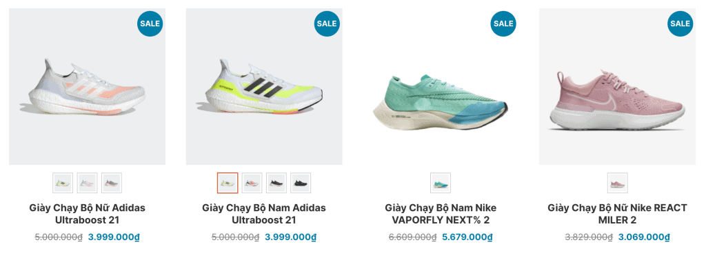 đăng sản phẩm có biến thể trong Woocommerce 7