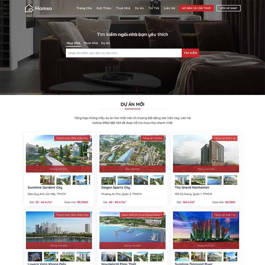 Theme WordPress bất động sản 10