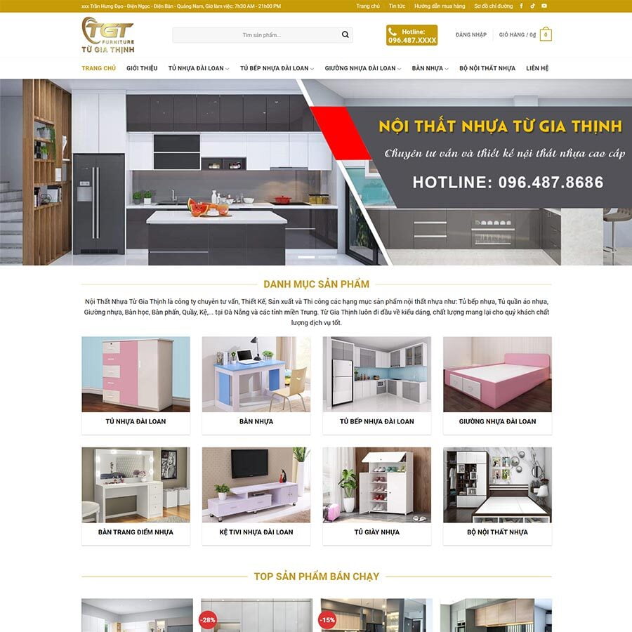 Theme WordPress nội thất 29